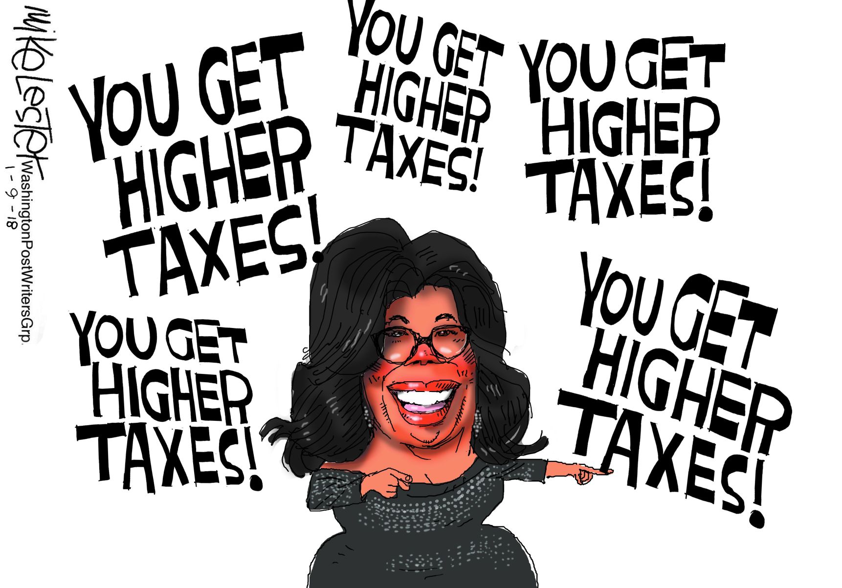 Mike Lester cartoon